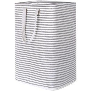 Brand New Laundry Hamper, Large Storage Bin & Waterproof Basket White Canvas 72L